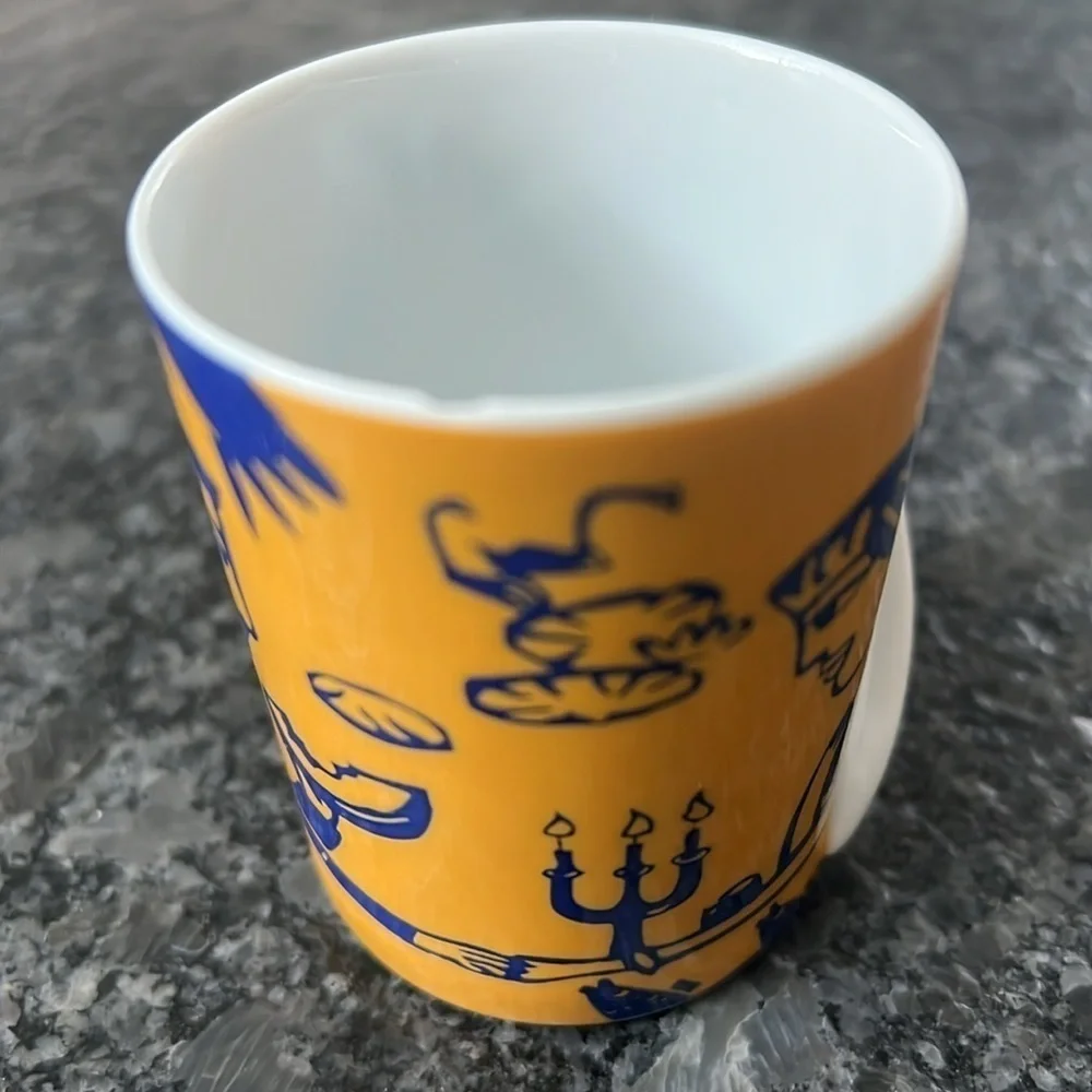 Rosenthal Studio Line Ltd Edition Espresso Cup Yellow Blue Made In Germany